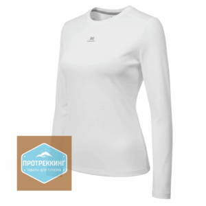 Футболка Nordski Run 2.0 White W с длин рук